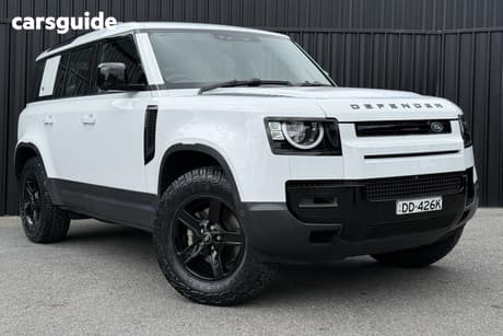 White 2022 Land Rover Defender Wagon 110 P300 Standard (221Kw)
