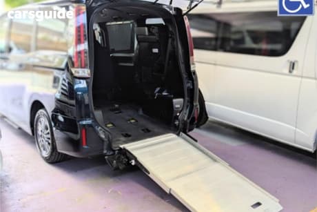 Black 2018 Toyota Esquire Commercial MINIVAN PEOPLE MOVER WELCAB WHEELCHAIR RAMP