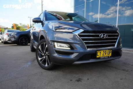 Grey 2020 Hyundai Tucson Wagon Highlander (Awd)