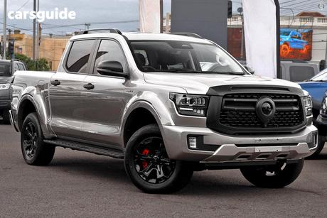 Silver 2025 GWM Cannon Alpha Dual Cab Utility Ultra Phev (4X4)