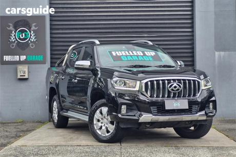 Black 2020 LDV T60 Double Cab Utility Luxe (4X4)