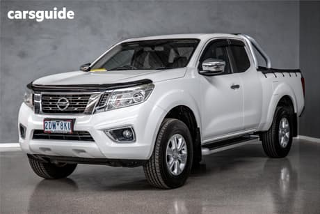 White 2017 Nissan Navara King Cab Utility St (4X4)