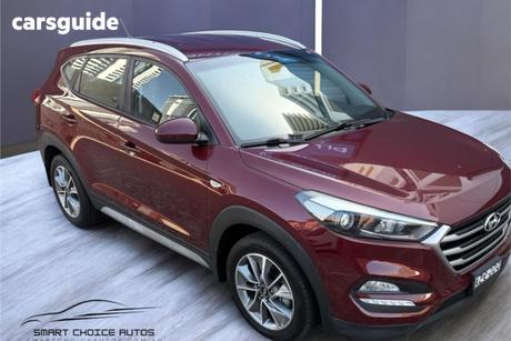 Red 2017 Hyundai Tucson Wagon Active X (Fwd)