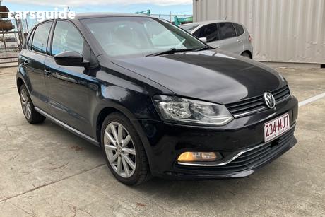 Black 2017 Volkswagen Polo Hatchback Urban + (81Tsi)