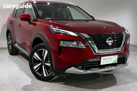 Red 2023 Nissan X-Trail Wagon Ti (4Wd)