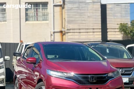 Red 2018 Honda Fit Hatch (HYBRID) F GP--S