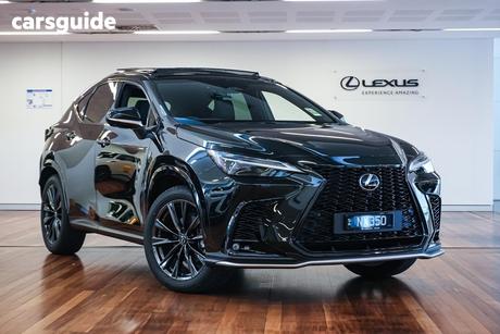 Black 2025 Lexus NX350 Wagon F Sport Awd