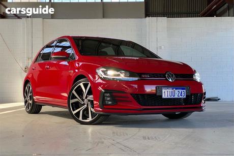Red 2019 Volkswagen Golf Hatchback Gti