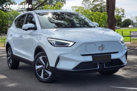 White 2023 MG ZS EV Wagon Excite