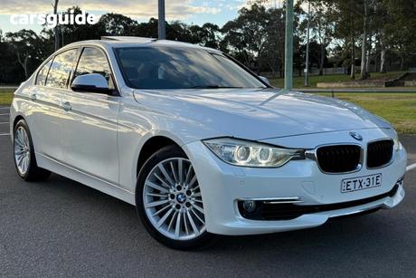 White 2012 BMW 335I Sedan Luxury Line