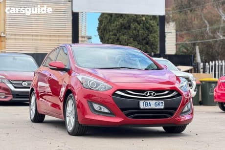 Red 2014 Hyundai I30 Hatchback Se