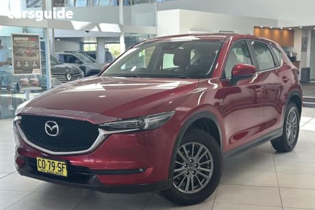 Red 2017 Mazda CX-5 Wagon Touring (4X4)
