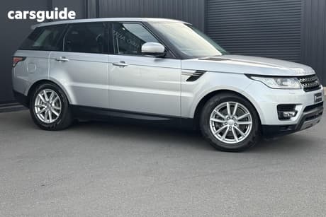 Silver 2016 Land Rover Range Rover Sport Wagon 3.0 Tdv6 S