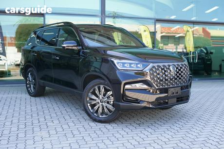 Black 2025 KGM Ssangyong Rexton Wagon Ultimate Sport Pack (4Wd)