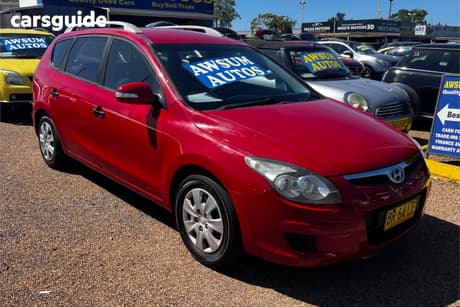 Red 2012 Hyundai I30 Wagon Cw Sx 1.6 Crdi