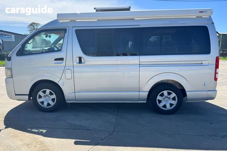 Silver 2007 Toyota HiAce Commercial LWB