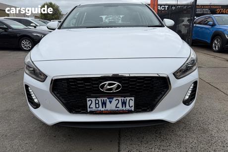 White 2018 Hyundai I30 Hatchback Active