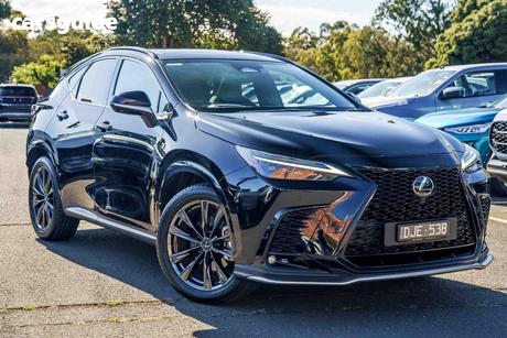 Black 2024 Lexus NX350 Wagon F Sport Awd