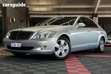 Silver 2007 Mercedes-Benz S350 Sedan