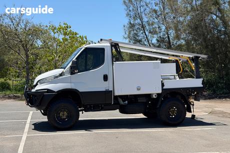 White 2017 Iveco Daily Ute Tray