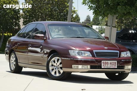 Red 2003 Holden Statesman Sedan V6