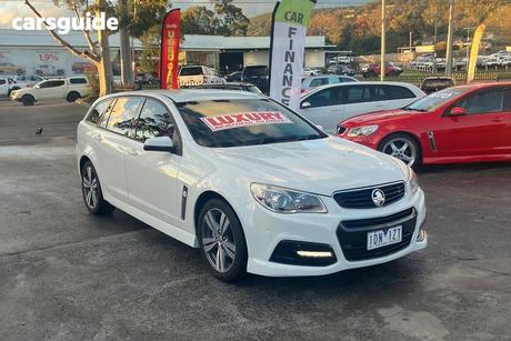 White 2013 Holden Commodore Sportswagon Sv6