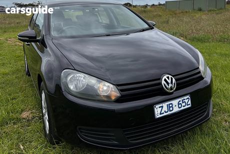 Black 2012 Volkswagen Golf Hatchback 90 Tsi Trendline