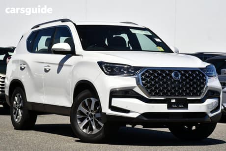 White 2025 Kgm Rexton Wagon Advance (4Wd)