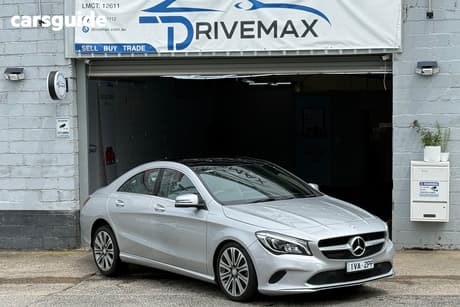 Silver 2017 Mercedes-Benz CLA200 Coupe Whiteart Edition