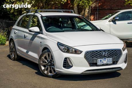 White 2017 Hyundai I30 Hatchback Sr