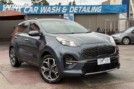 Blue 2018 Kia Sportage Wagon Gt-Line (Awd)