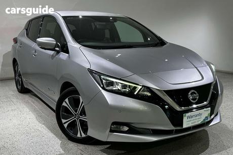 Silver 2019 Nissan Leaf Hatchback