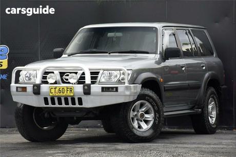 Silver 2002 Nissan Patrol Wagon St Plus (4X4)