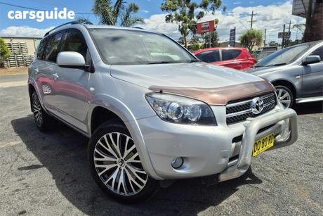Silver 2008 Toyota RAV4 Wagon Sx6