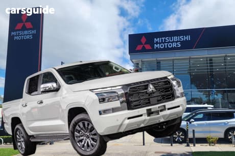 White 2024 Mitsubishi Triton Double Cab Pick Up Gls (4X4)