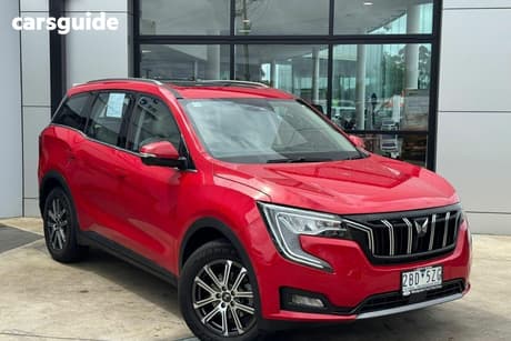 Red 2024 Mahindra XUV700 Wagon Ax7L
