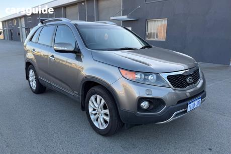 Grey 2010 Kia Sorento Wagon Platinum (4X4)