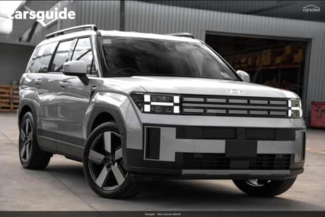 Silver 2025 Hyundai Santa FE Wagon Hev (Awd)