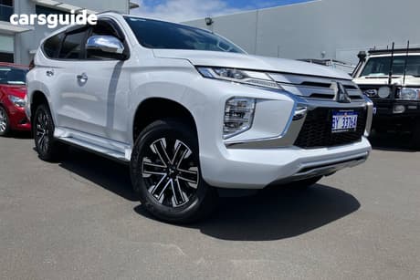 White 2023 Mitsubishi Pajero Sport Wagon Gls (4Wd) 7 Seat