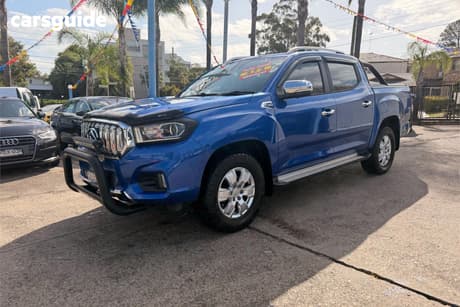 Blue 2019 LDV T60 Double Cab Utility Luxe (4X4)