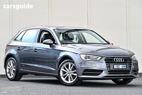 Grey 2013 Audi A3 Hatchback Sportback 1.4 Tfsi Attraction