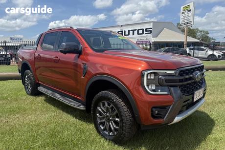 Orange 2023 Ford Ranger Double Cab Pick Up Wildtrak 3.0 (4X4)