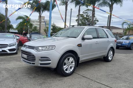 Silver 2012 Ford Territory Wagon Tx (Rwd)