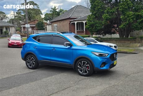 Blue 2020 MG ZST Wagon Essence