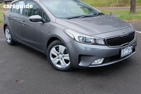 Grey 2017 Kia Cerato Hatchback S