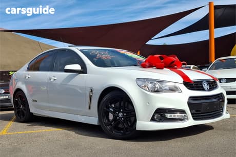 White 2015 Holden Commodore Sedan Ss-V Redline