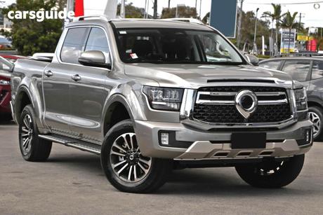 Silver 2025 GWM Cannon Alpha Dual Cab Utility Ultra (4X4)