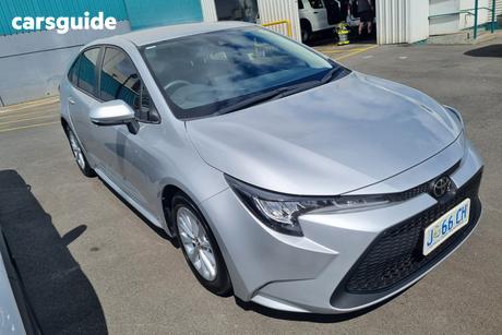 Silver 2019 Toyota Corolla Sedan Ascent Sport