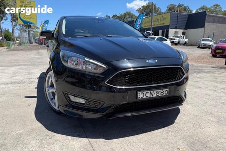 Black 2016 Ford Focus Hatchback Titanium