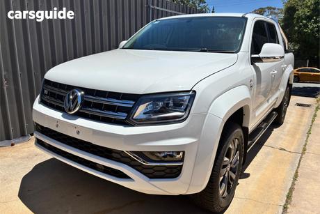 White 2020 Volkswagen Amarok Dual Cab Utility Tdi580 Highline 4Motion